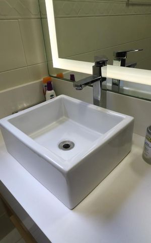 Apartamento à venda com 117m², 3 quartos e 2 vagasBanheiro Social - Pia