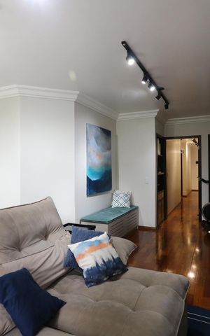 Apartamento à venda com 117m², 3 quartos e 2 vagasSala