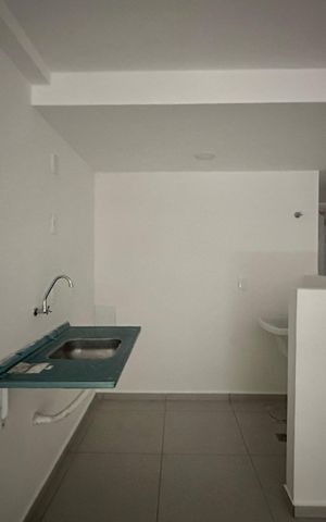 Apartamento à venda com 38m², 1 quarto e sem vaga Apartamento à venda com 38m², 1 quarto e sem vagaCozinha e Área de Serviço