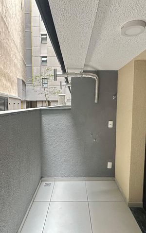 Apartamento à venda com 38m², 1 quarto e sem vaga Apartamento à venda com 38m², 1 quarto e sem vagaVaranda