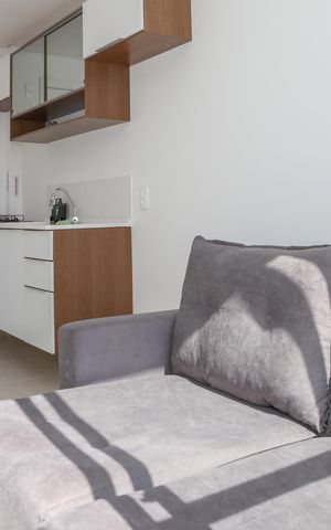 Apartamento à venda com 27m², 1 quarto e sem vagaSala