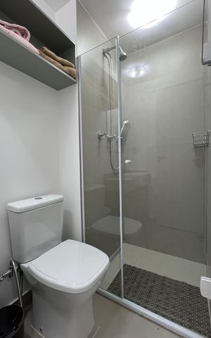 Studio para alugar com 27m², 1 quarto e sem vagaBanheiro