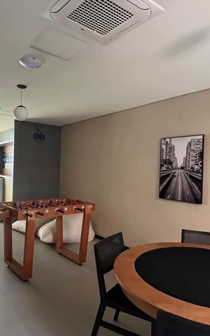 Studio para alugar com 27m², 1 quarto e sem vagaÁrea Comum - Sala de Jogos