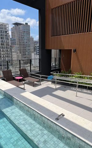 Studio para alugar com 27m², 1 quarto e sem vagaÁrea comum - Piscina