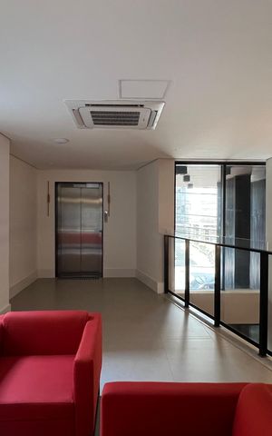 Studio para alugar com 27m², 1 quarto e sem vagaHall de entrada