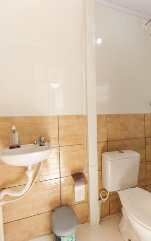 Casa para alugar com 150m², 2 quartos e 2 vagasBanheiro de serviço