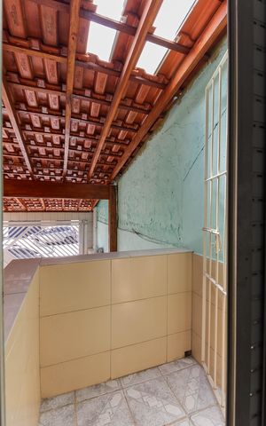 Casa para alugar com 150m², 2 quartos e 2 vagasVaranda do Quarto 1