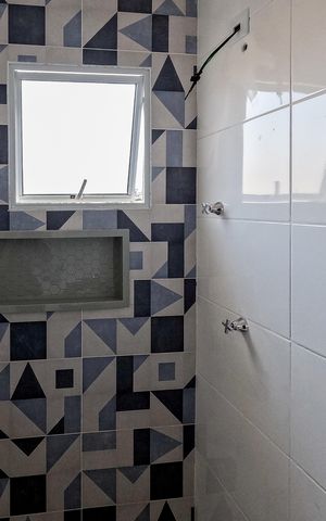 Apartamento à venda com 37m², 2 quartos e sem vaga Apartamento à venda com 37m², 2 quartos e sem vagaBanheiro Social