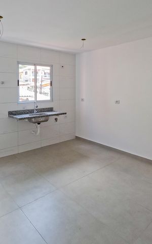 Apartamento à venda com 37m², 2 quartos e sem vaga Apartamento à venda com 37m², 2 quartos e sem vagaSala/Cozinha