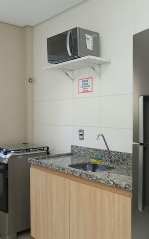 Apartamento para alugar com 36m², 2 quartos e sem vagaÁrea comum - Salão de festas