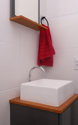 Apartamento para alugar com 36m², 2 quartos e sem vagaBanheiro