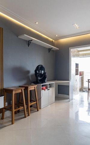 Apartamento para alugar com 74m², 3 quartos e 2 vagas Apartamento para alugar com 74m², 3 quartos e 2 vagasSala