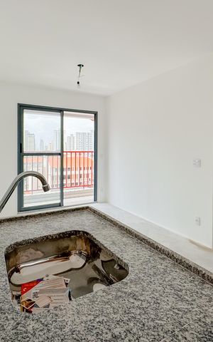 Apartamento para alugar com 45m², 1 quarto e sem vaga Apartamento para alugar com 45m², 1 quarto e sem vagaSala/Cozinha