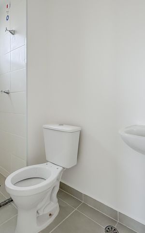 Apartamento para alugar com 45m², 1 quarto e sem vaga Apartamento para alugar com 45m², 1 quarto e sem vagaBanheiro