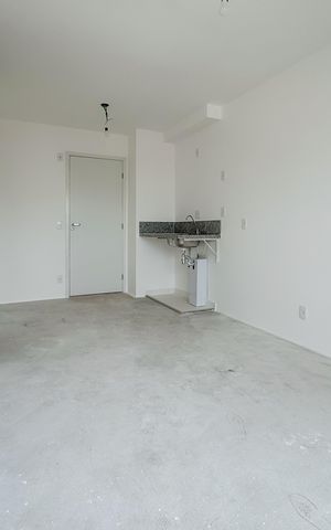 Apartamento para alugar com 45m², 1 quarto e sem vaga Apartamento para alugar com 45m², 1 quarto e sem vagaSala/Cozinha