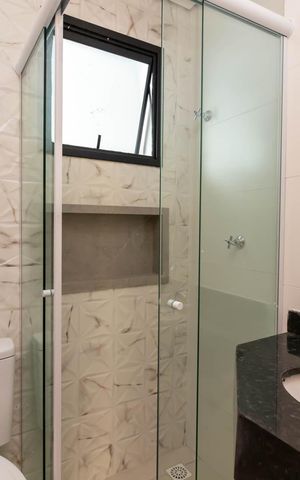 Apartamento à venda com 37m², 2 quartos e sem vaga Apartamento à venda com 37m², 2 quartos e sem vagaBanheiro