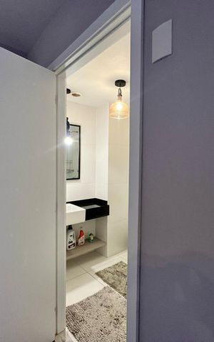 Studio à venda com 27m², 1 quarto e sem vaga Studio à venda com 27m², 1 quarto e sem vagaBanheiro
