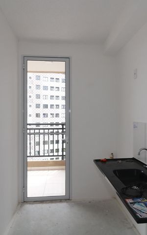 Apartamento à venda com 43m², 2 quartos e 1 vagaCozinha