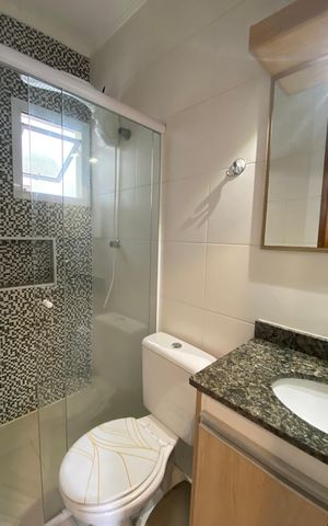 Apartamento para alugar com 100m², 2 quartos e 2 vagas Apartamento para alugar com 100m², 2 quartos e 2 vagasBanheiro