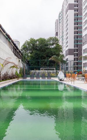 Apartamento à venda com 34m², 2 quartos e sem vagaÁrea comum