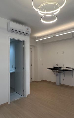 Studio à venda com 26m², 1 quarto e sem vagaStudio