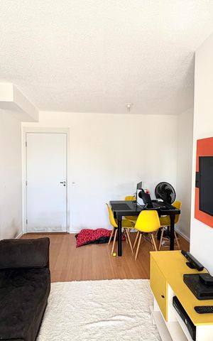 Apartamento à venda com 45m², 2 quartos e 1 vagaSala