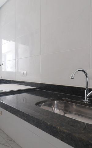 Apartamento à venda com 45m², 2 quartos e 1 vagaCozinha e Área de Serviço