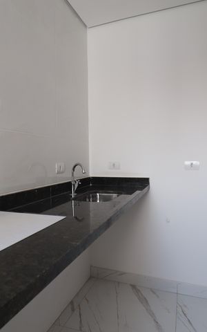 Apartamento à venda com 45m², 2 quartos e 1 vagaCozinha e Área de Serviço