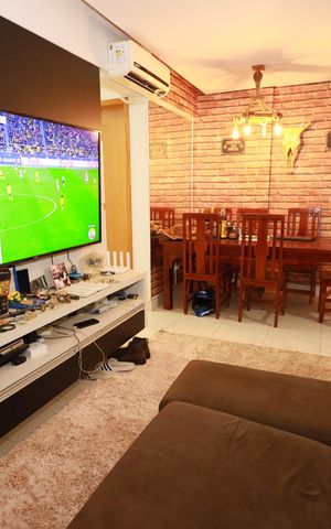Apartamento para alugar com 80m², 3 quartos e 2 vagasSala