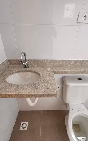 Apartamento para alugar com 108m², 2 quartos e 1 vaga Apartamento para alugar com 108m², 2 quartos e 1 vagaBanheiro da suíte