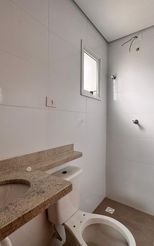 Apartamento para alugar com 108m², 2 quartos e 1 vaga Apartamento para alugar com 108m², 2 quartos e 1 vagaBanheiro da suíte