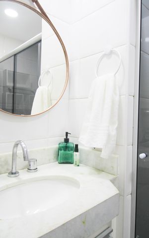 Apartamento para alugar com 70m², 2 quartos e 1 vaga Apartamento para alugar com 70m², 2 quartos e 1 vagaBanheiro Social