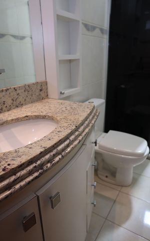 Apartamento para alugar com 100m², 3 quartos e 2 vagasBanheiro da Suíte 2