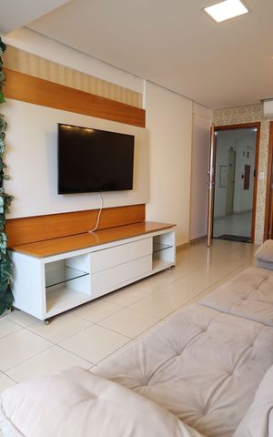 Apartamento para alugar com 100m², 3 quartos e 2 vagasSala
