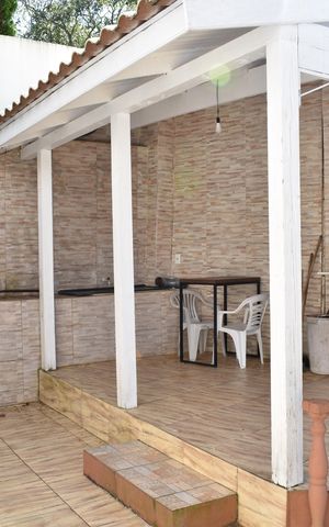 Casa de condomínio para alugar com 300m², 3 quartos e 4 vagasÁrea externa - Churrasqueira