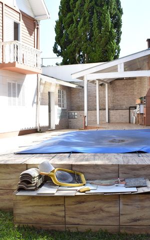 Casa de condomínio para alugar com 300m², 3 quartos e 4 vagasÁrea externa