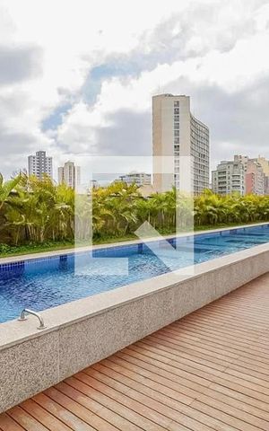 Studio para alugar com 36m², 1 quarto e 1 vaga Studio para alugar com 36m², 1 quarto e 1 vagaPiscina