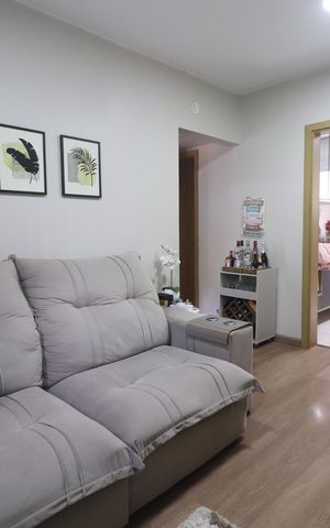 Apartamento à venda com 51m², 2 quartos e 1 vagaSala