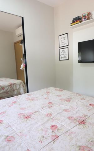 Apartamento à venda com 51m², 2 quartos e 1 vagaQuarto 01