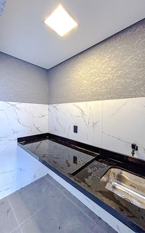 Casa à venda com 160m², 3 quartos e 5 vagasÁrea de Serviço