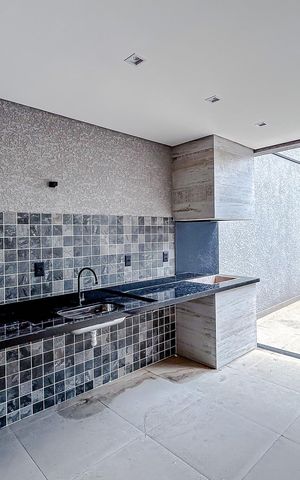 Casa à venda com 160m², 3 quartos e 5 vagasÁrea gourmet