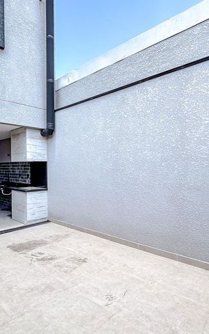 Casa à venda com 160m², 3 quartos e 5 vagasÁrea gourmet