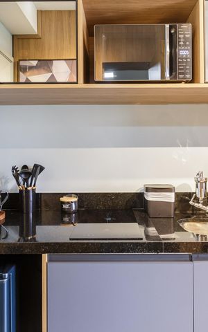 Studio à venda com 24m², 1 quarto e sem vagaCozinha