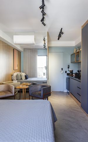 Studio à venda com 24m², 1 quarto e sem vagaStudio