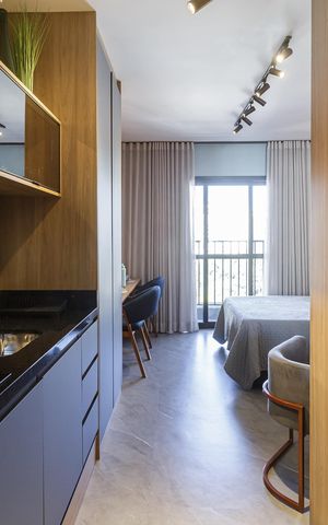 Studio à venda com 24m², 1 quarto e sem vagaStudio