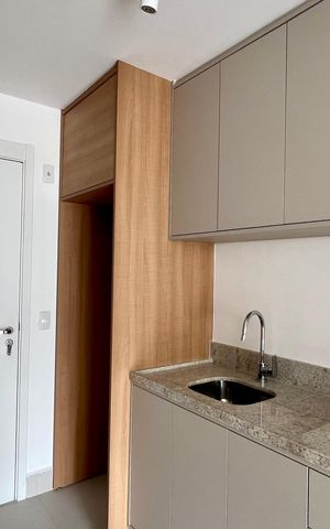 Studio à venda com 28m², 1 quarto e sem vaga Studio à venda com 28m², 1 quarto e sem vagaCozinha