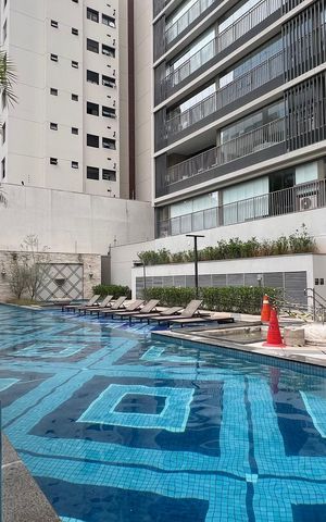 Studio à venda com 28m², 1 quarto e sem vaga Studio à venda com 28m², 1 quarto e sem vagaÁrea comum - Piscina