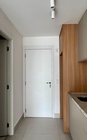 Studio à venda com 28m², 1 quarto e sem vaga Studio à venda com 28m², 1 quarto e sem vagaCozinha