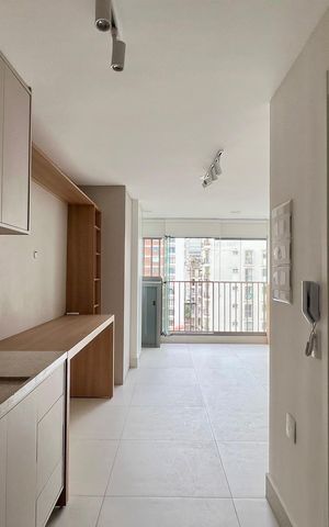 Studio à venda com 28m², 1 quarto e sem vaga Studio à venda com 28m², 1 quarto e sem vagaCozinha