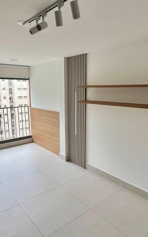 Studio à venda com 28m², 1 quarto e sem vaga Studio à venda com 28m², 1 quarto e sem vagaStudio